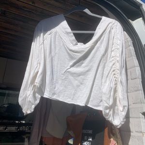 Free People Cropped Long Sleeve